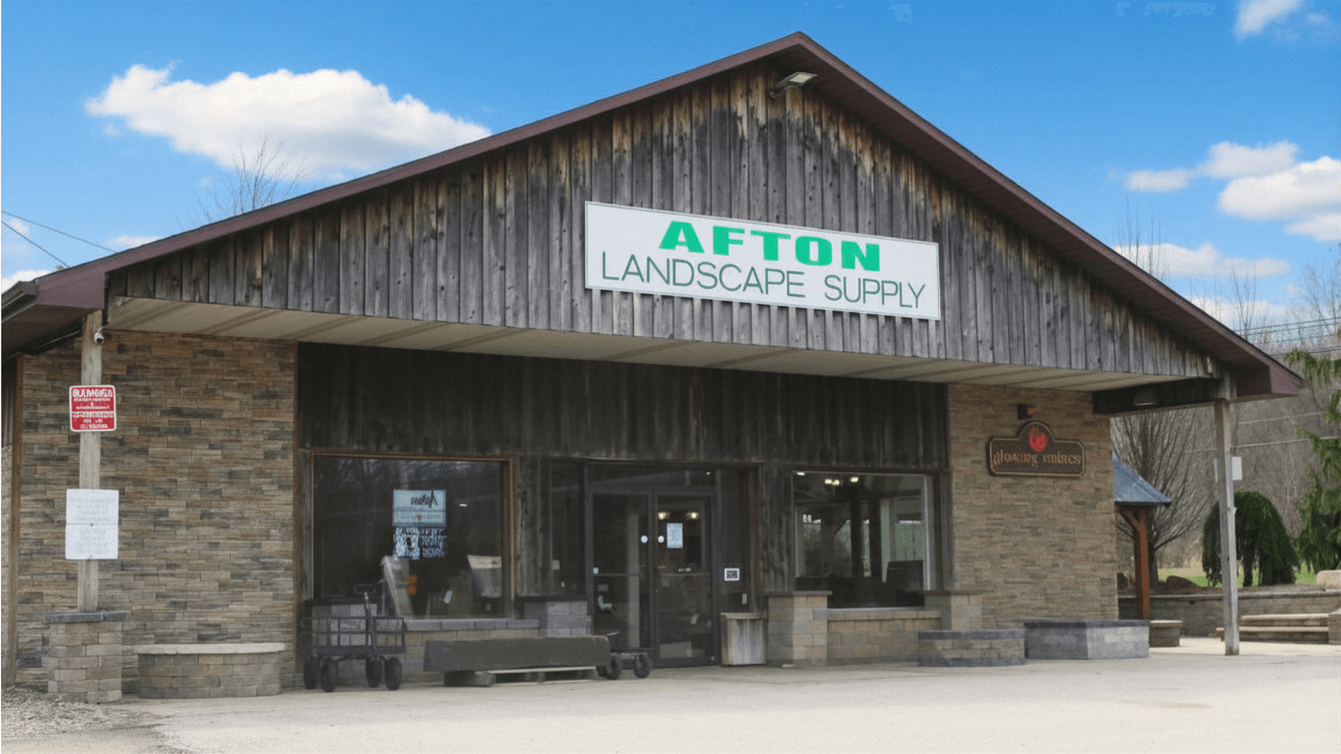 Afton Landscape Supply storefront in Erie, PA